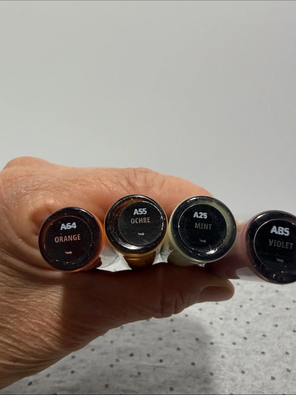 4 MAC Cosmetics Studio Fix Color Corrector Set violet, ochre, mint & orange new